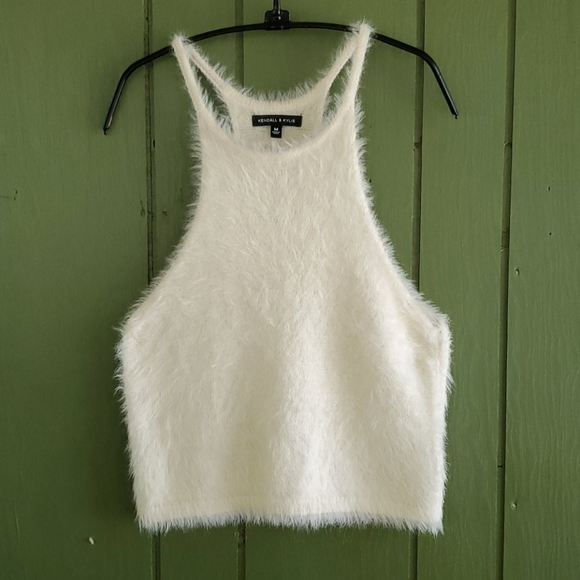 Kendall & Kylie Tops - Kendall & Kylie fuzzy tank